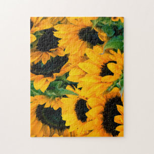 Vackert, utmanande Golden Sunwers Puzzle Pussel