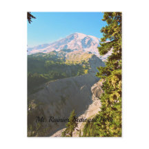 Vackert utseende på nationalparken Mt Rainier