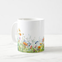 Vackert Vår Meadow Flowers Wrap