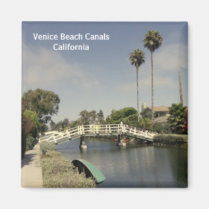 Vackert Venice Beach Canals Magnet! Magnet