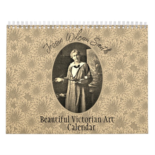 Vackert Victorian Jessie Wilcox Smith Art Kalender (Omslag)