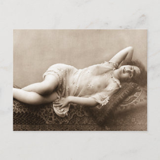 Vackert! Vintage Fransk Risque Vykort