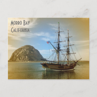 Vackert vykort för Morro Bay!