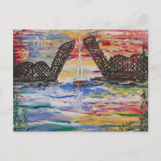 Vackert vykort från Door County