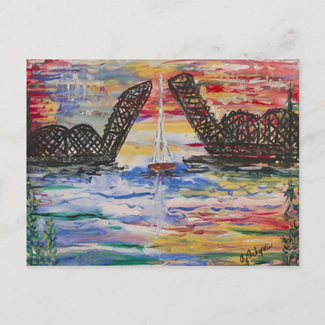 Vackert vykort från Door County (Framsida)