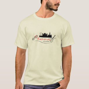 Vackert Wien, Österreichistisk Coola T-shirt