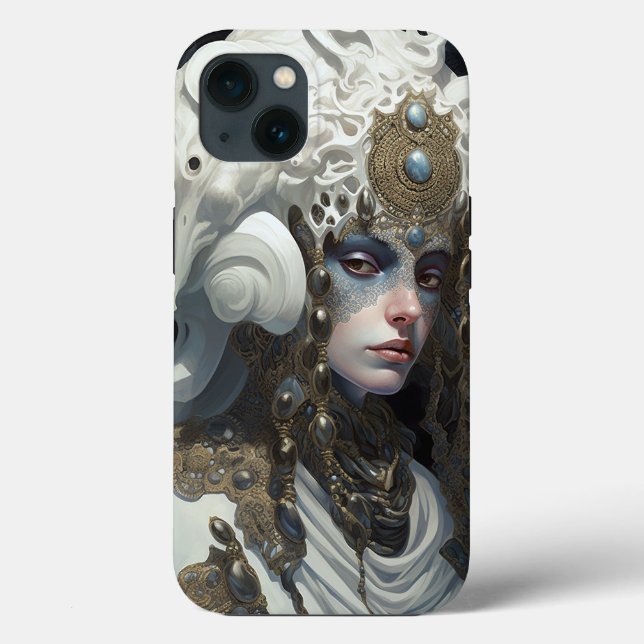 Vackert Witch Demon Queen Fantasy Art (Baksida)