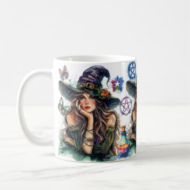 Vackert Witch Kaffemugg (Vänster)