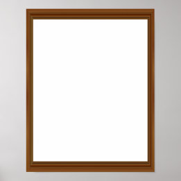 Vackert Wood Ram Spectacular Fantastisk Blank Poster