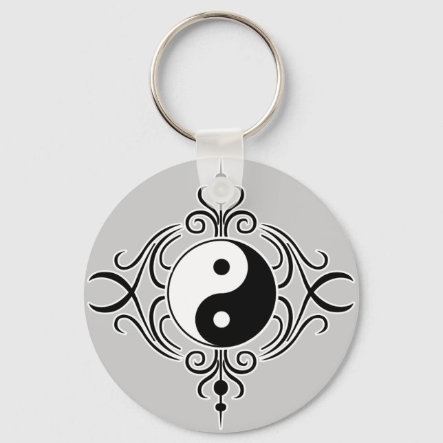Vackert Yin Yang Tshirt eller Product Nyckelring (Framsida)