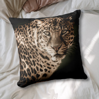 Vackig natur Leopard Kudde