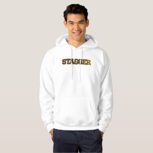 Vackla manar vithoodien hoodie