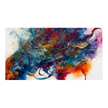 Vackra Abstrakten färg Wave of färg