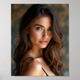 Vackra amerikanska kvinnor poster