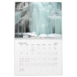 Vackra amerikanska landskap kalender