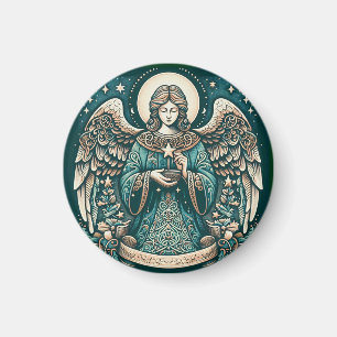 Vackra Angel under stjärnorna Magnet