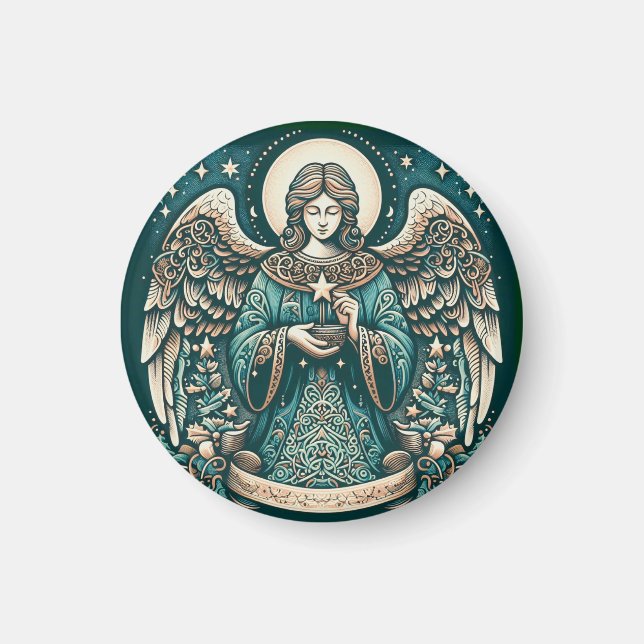 Vackra Angel under stjärnorna Magnet (Framsidan)