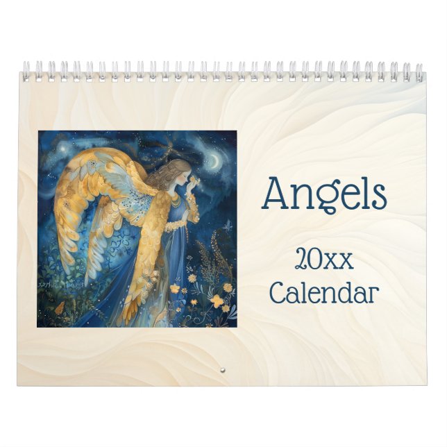 Vackra änglar i förtrollade trädgårdar  kalender (Omslag)