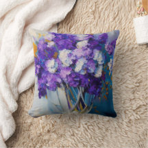 Vackra antika lila blommor