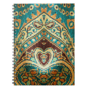 Vackra, arab, arabiska, arabiska, arabesque-väv anteckningsbok