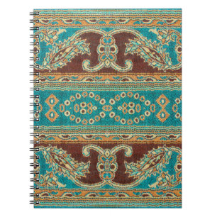 Vackra, arab, arabiska, arabiska, arabesque-väv anteckningsbok