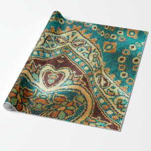 Vackra, arab, arabiska, arabiska, arabesque-väv presentpapper