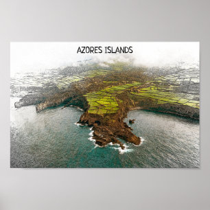 Vackra Azorerna, Kusten Poster
