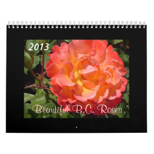 Vackra B.C. Rosor 2013 Kalender