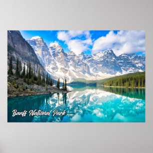 Vackra Banff National Park, Alberta, Kanada Poster