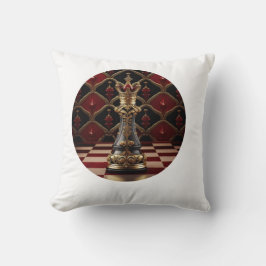 Vackra Baroque Styled Chess Biet - drottningen Kudde