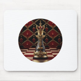Vackra Baroque Styled Chess Biet - drottningen Musmatta