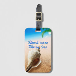 Vackra Beach ännu mer oroande mindre Bagagebricka