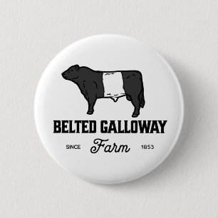 Vackra, bestuckna, runda brickor av Galloway Knapp