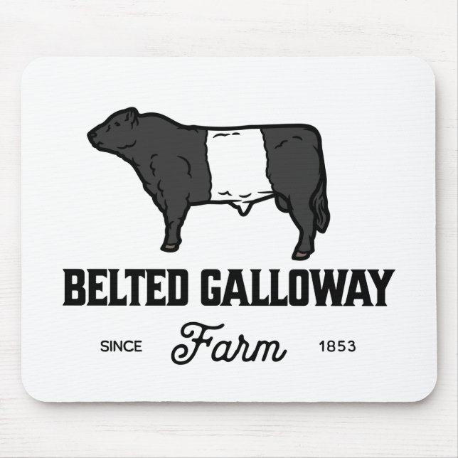 Vackra, bestuckna, runda brickor av Galloway Musmatta (Framsidan)