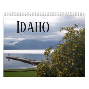 Vackra bilder av Idaho Scenia Kalender