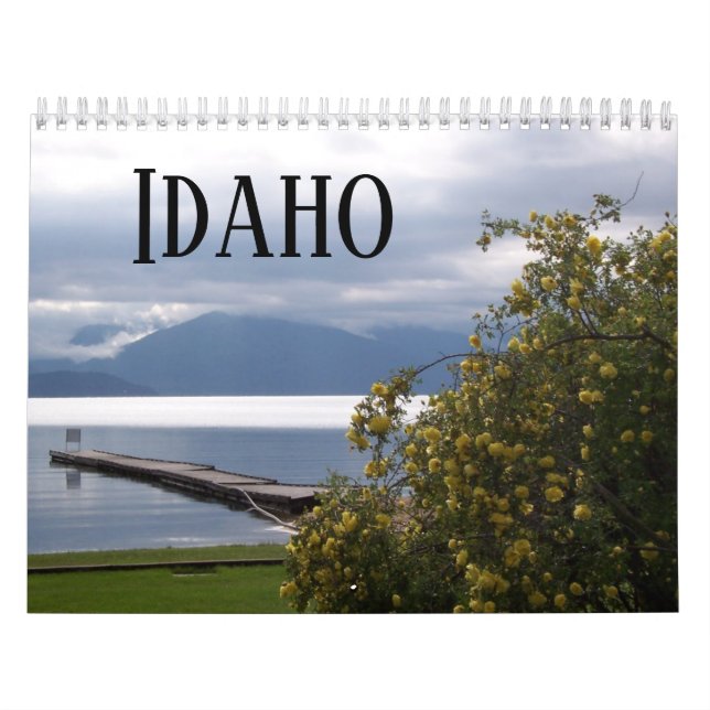 Vackra bilder av Idaho Scenia Kalender (Omslag)