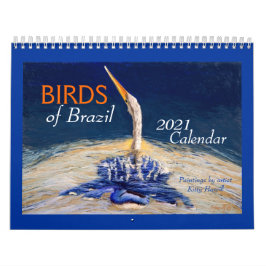 Vackra"BIRDS of Brazil" 2021 Kalender