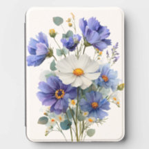 VACKRA BLÅ LILA VITA SOMMARBLOMMOR