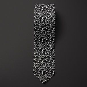 Vackra Black and White Football Mönster Slips