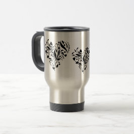 Vackra Black Hearts Resemugg