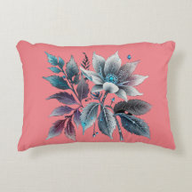 vackra blad och blommor