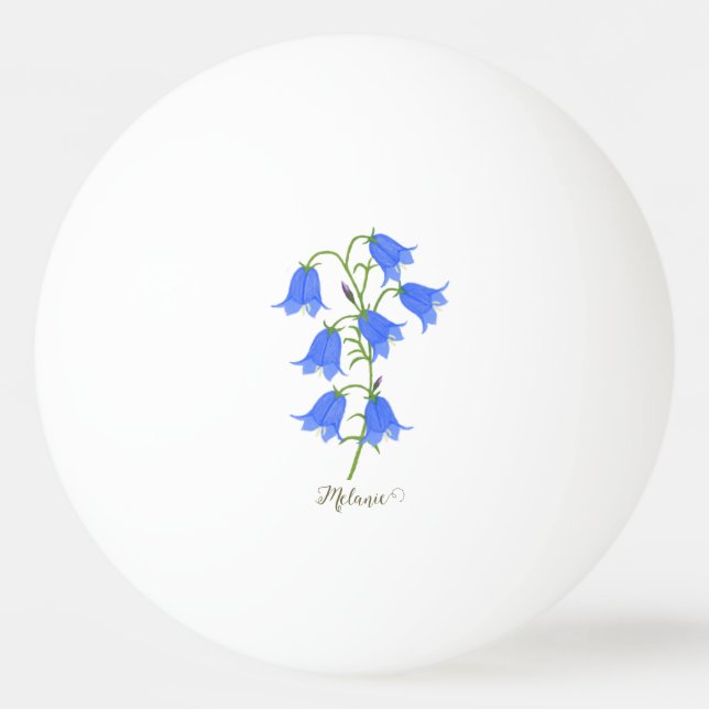 Vackra blåklockor Callaway Pingisboll (Framsidan)