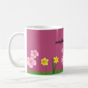 Vackra Blommigtar har gjort Speciella meningar. Kaffemugg