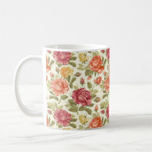 Vackra Blommigten Sketch-kaffe Mugg