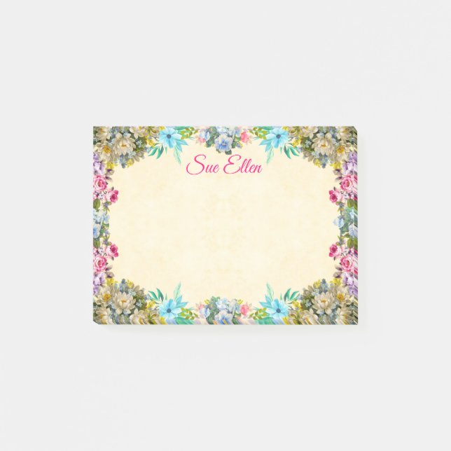 Vackra blommor 527 Post-it Notes Block (Framsida)
