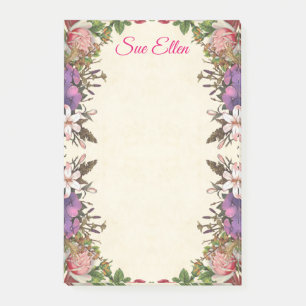 Vackra blommor 987 Post-it Notes Block
