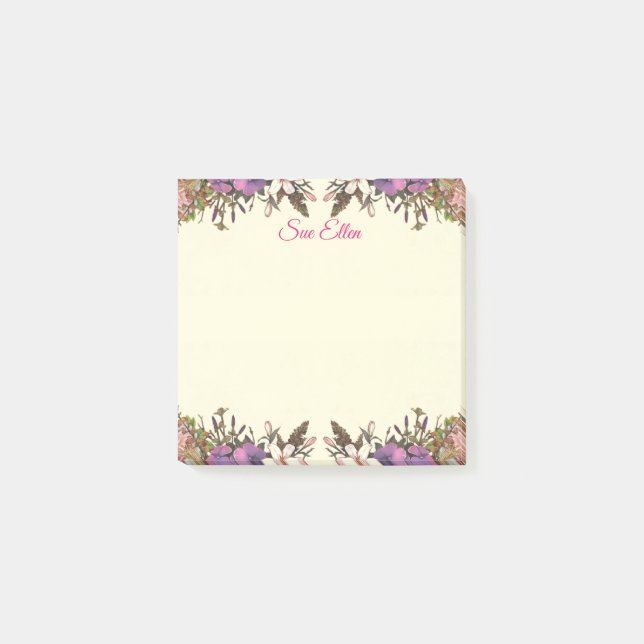 Vackra blommor 987 Post-it Notes Block (Framsida)
