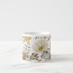 Vackra blommor espressomugg