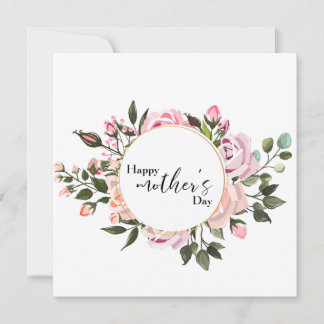 vackra blommor i lycklig mors dag