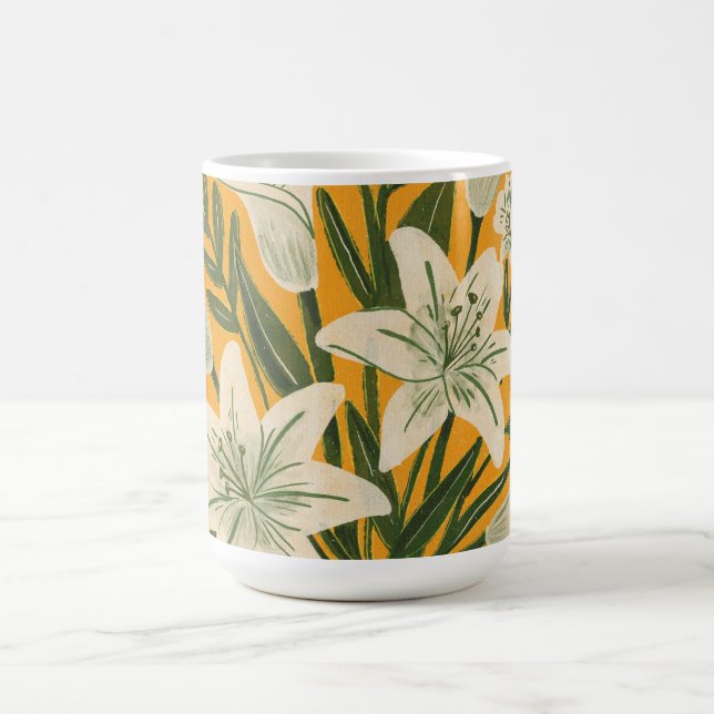 Vackra blommor kaffemugg (Center)